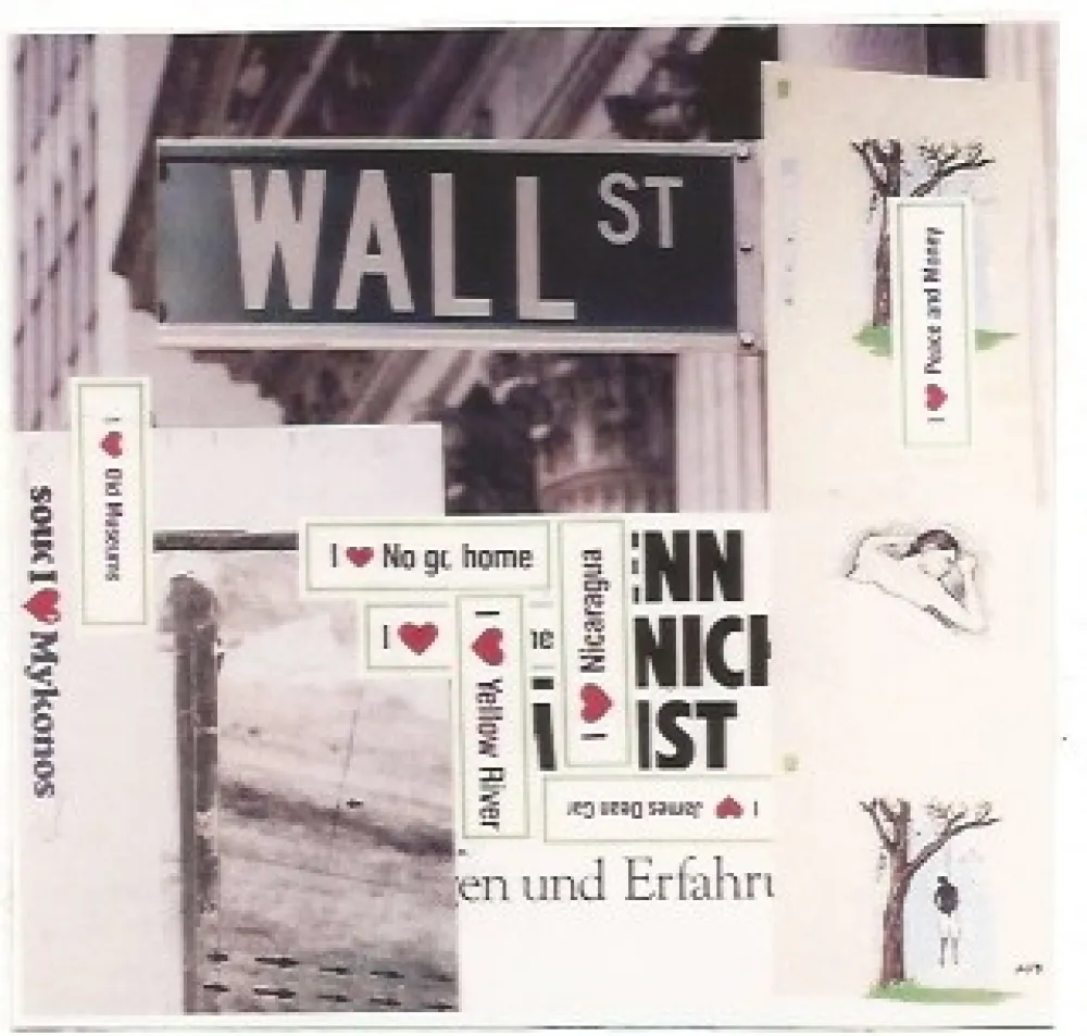 石版画 Kippenberger - Wall Street
