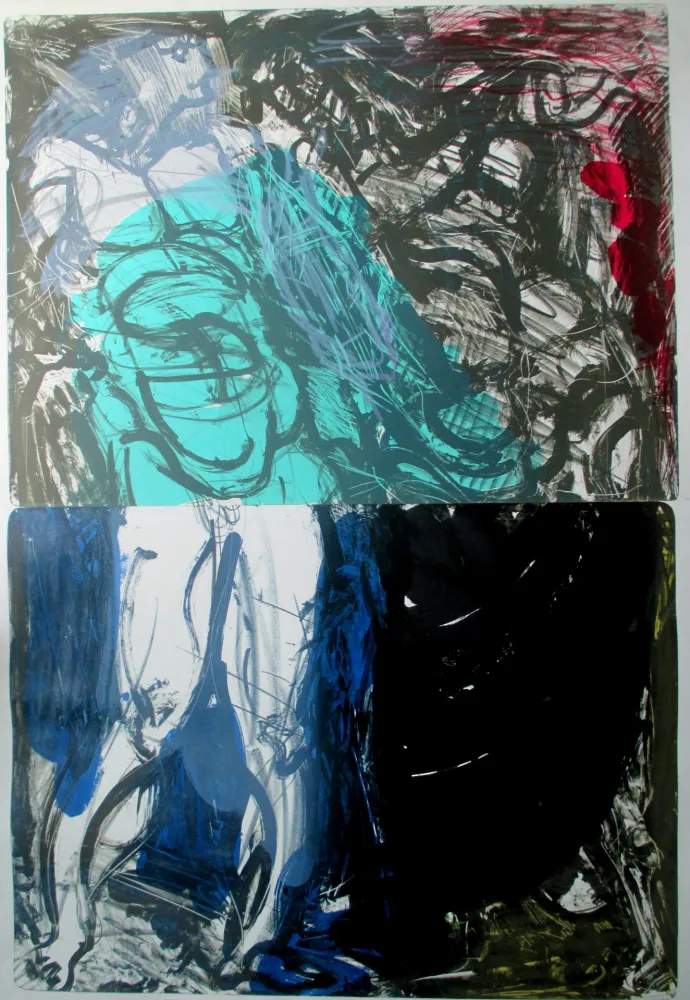 石版画 Kirkeby - Den Danske Radeerforening