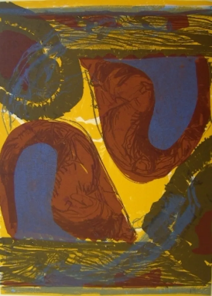 石版画 Kirkeby - None