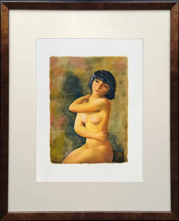 石版画 Kisling - Gitane surprise (Gitane Surprise)