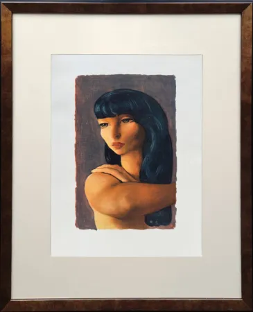 石版画 Kisling - La nouvelle Esméralda (The New Esmeralda)