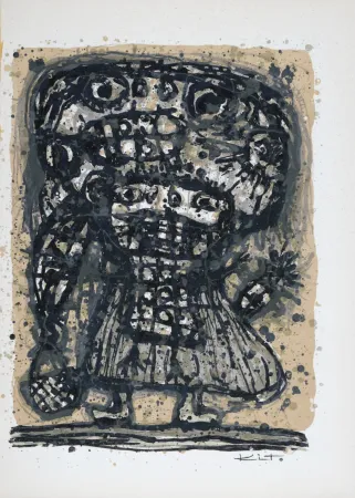 石版画 Kito - Enfant, 1964