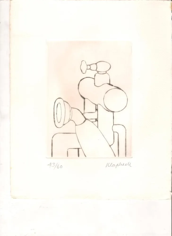 版画 Klapheck - BAGNO