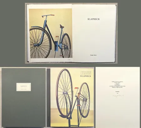 插图书 Klapheck - DERRIÈRE LE MIROIR N°238. Mars 1980. TIRAGE DE LUXE SIGNÉ.