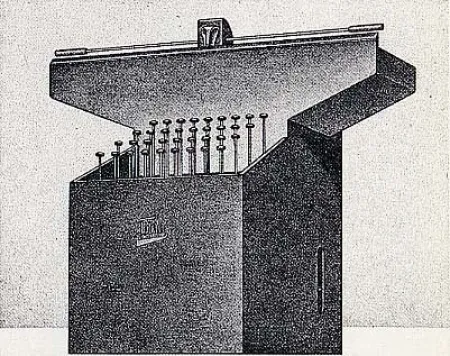 版画 Klapheck - Père maternel (Le)