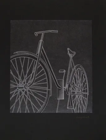 蚀刻飞尘法 Klapheck - Sans titre