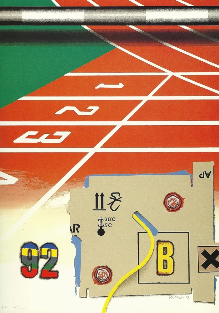 石版画 Klasen - JO BARCELONE 1992