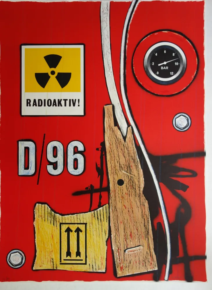 石版画 Klasen - Restricted Area