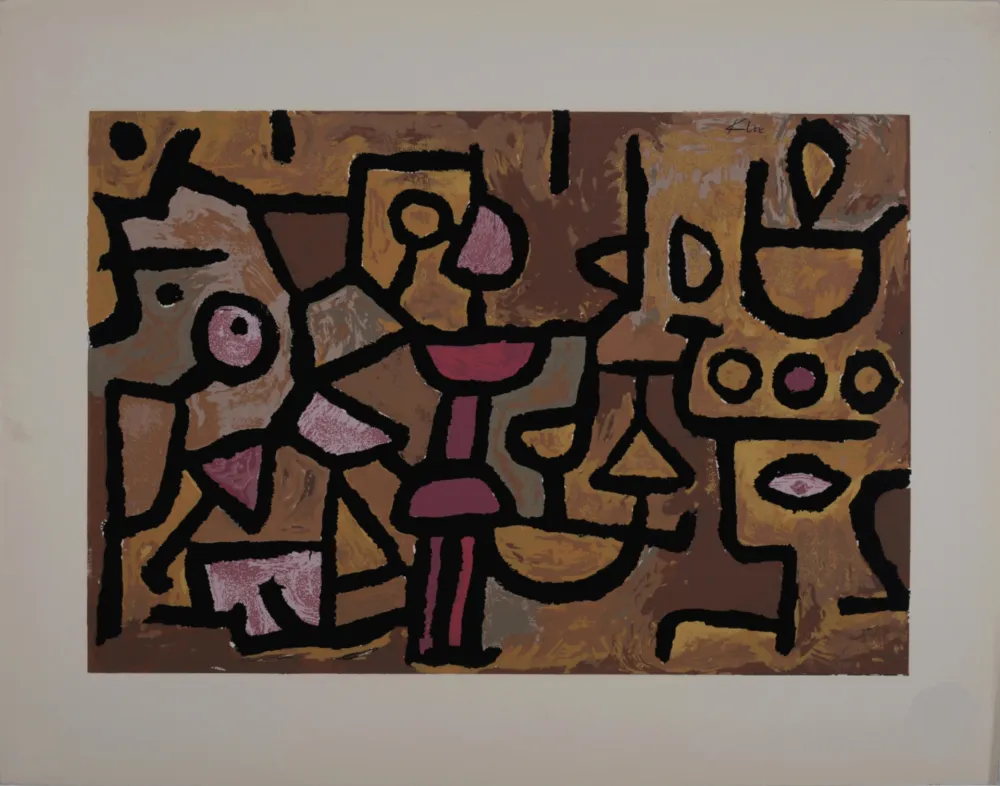 丝网印刷 Klee - Musique diurne, 1953