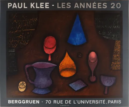 插图书 Klee - Table aux dés (les années 20)