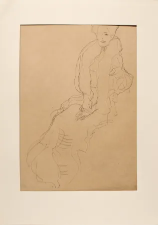 石版画 Klimt - Untitled (b)