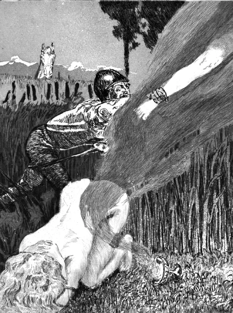 蚀刻飞尘法 Klinger - Il piede