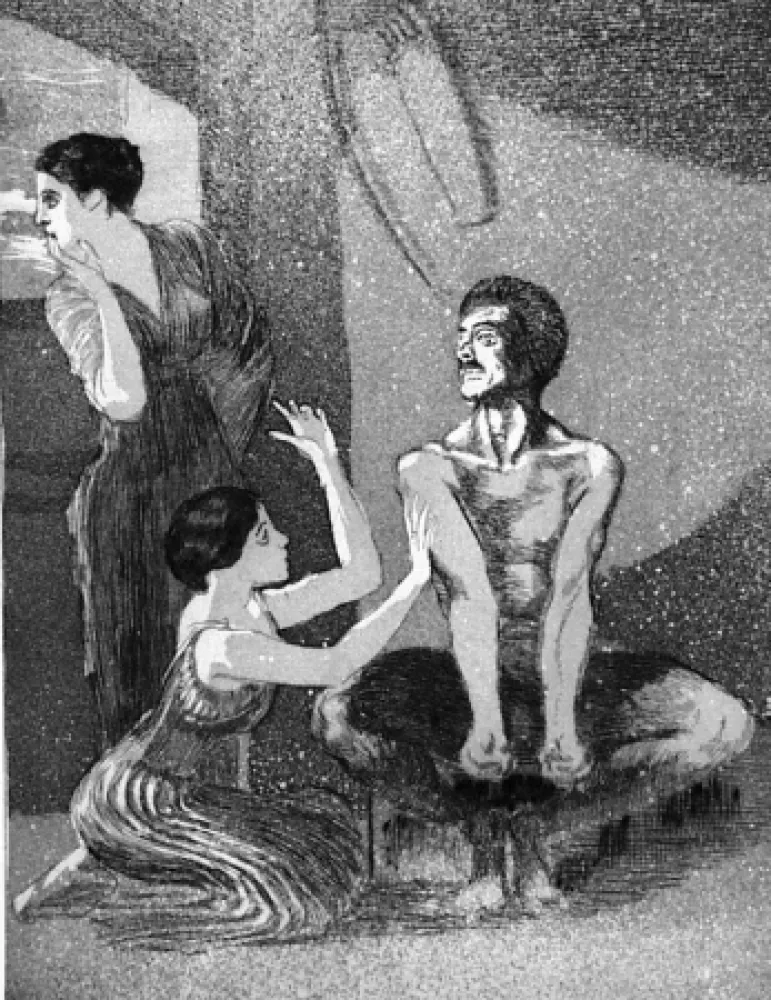 蚀刻飞尘法 Klinger - La ragazza e il tiratore