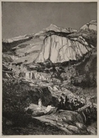 蚀刻飞尘法 Klinger - Mondnacht