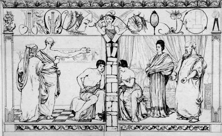 蚀刻飞尘法 Klinger - Piramo e Tisbe I(foglio 2a)