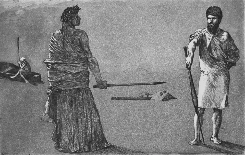 蚀刻飞尘法 Klinger - Satira (Conclusione)