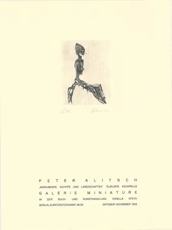 版画 Klitsch - Monumente, Schiffe und Landschaften 