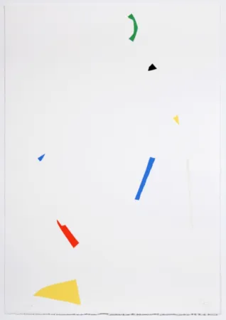 丝网印刷 Knoebel - Ohne Titel (3)