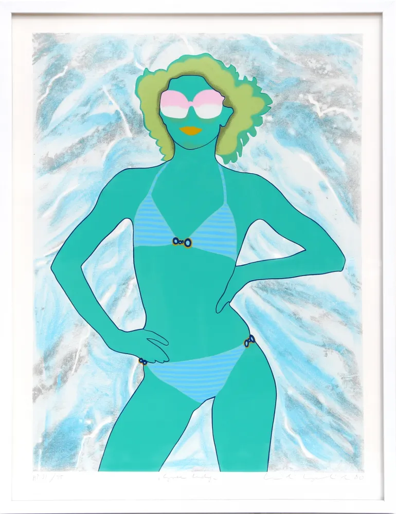 丝网印刷 Kogelnik - Green Lady