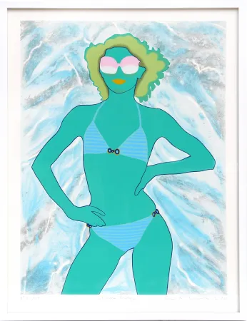 丝网印刷 Kogelnik - Green Lady