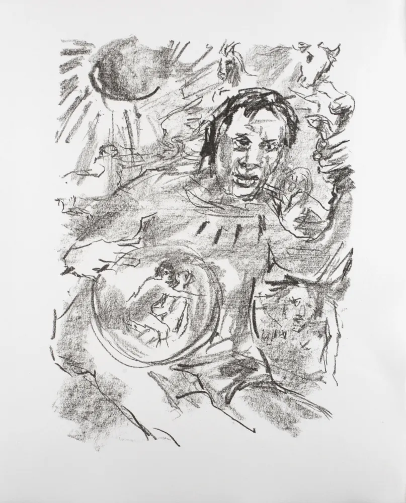 石版画 Kokoschka - Edmund, 1963