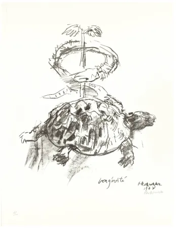 石版画 Kokoschka - Longévité