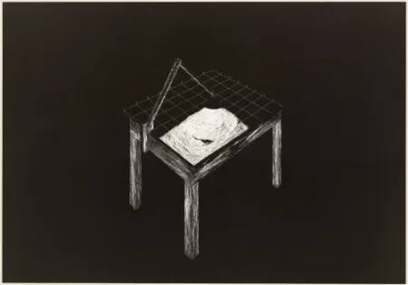 石版画 Komatsu - Desapropriaçâo 1