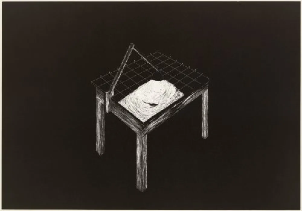 石版画 Komatsu - Desapropriaçâo 1