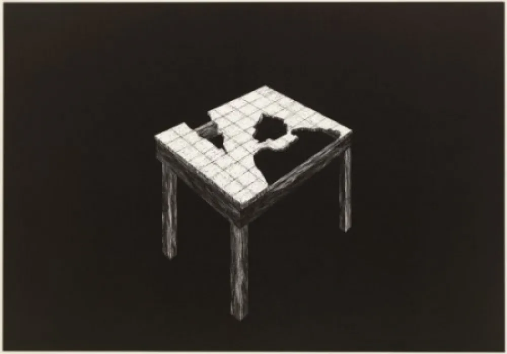 石版画 Komatsu - Desapropriaçâo 2