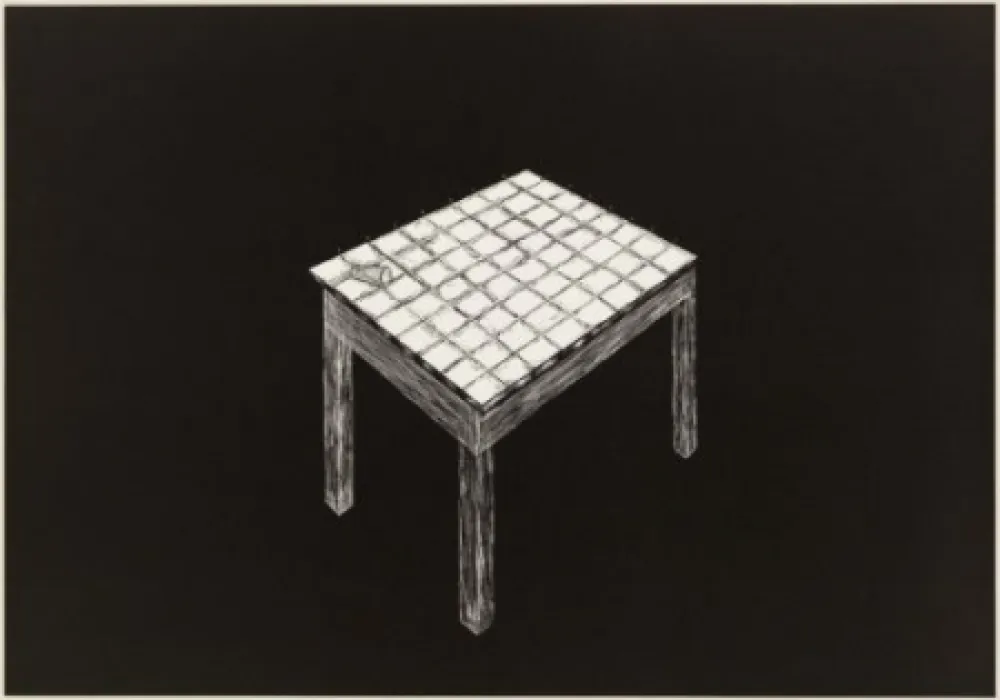 石版画 Komatsu - Desapropriaçâo 3