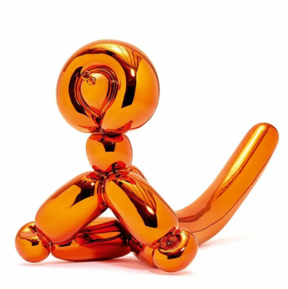 复数作品 Koons - Balloon Monkey Orange