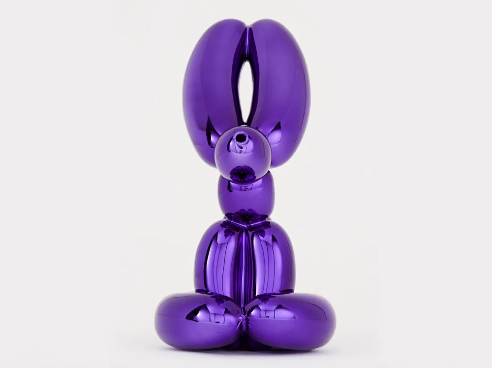 复数作品 Koons - Balloon Rabbit (Violet)