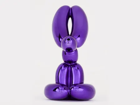 复数作品 Koons - Balloon Rabbit (Violet)