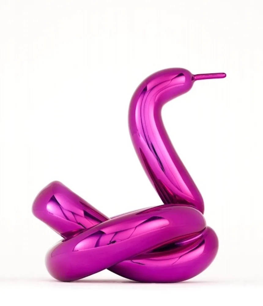 无技术 Koons - Balloon Swan (Magenta)
