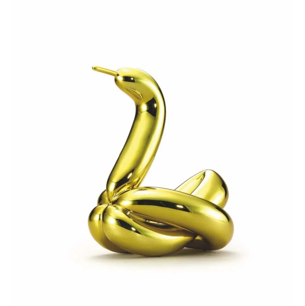 复数作品 Koons - Balloon Swan, Yellow