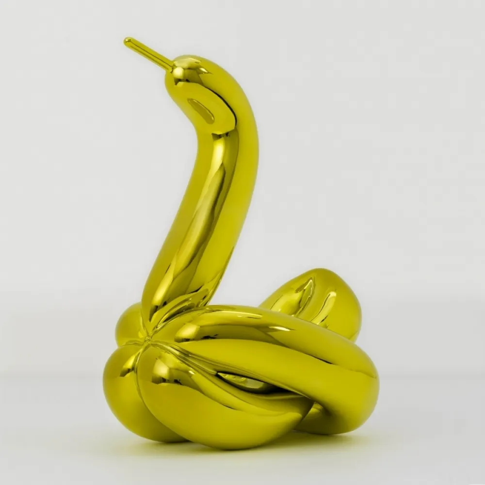无技术 Koons - Balloon Swan yellow (Celebration Serie)