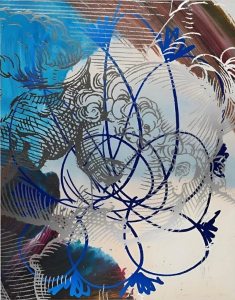 复数作品 Koons - Carracci Flower