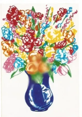 石版画 Koons - DOW-Flowers