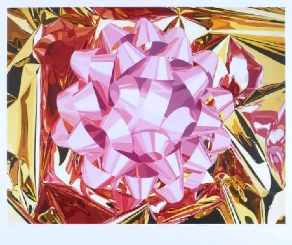 复数作品 Koons - Pink Bow, from Celebration Series