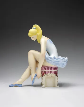 复数作品 Koons - Seated Ballerina