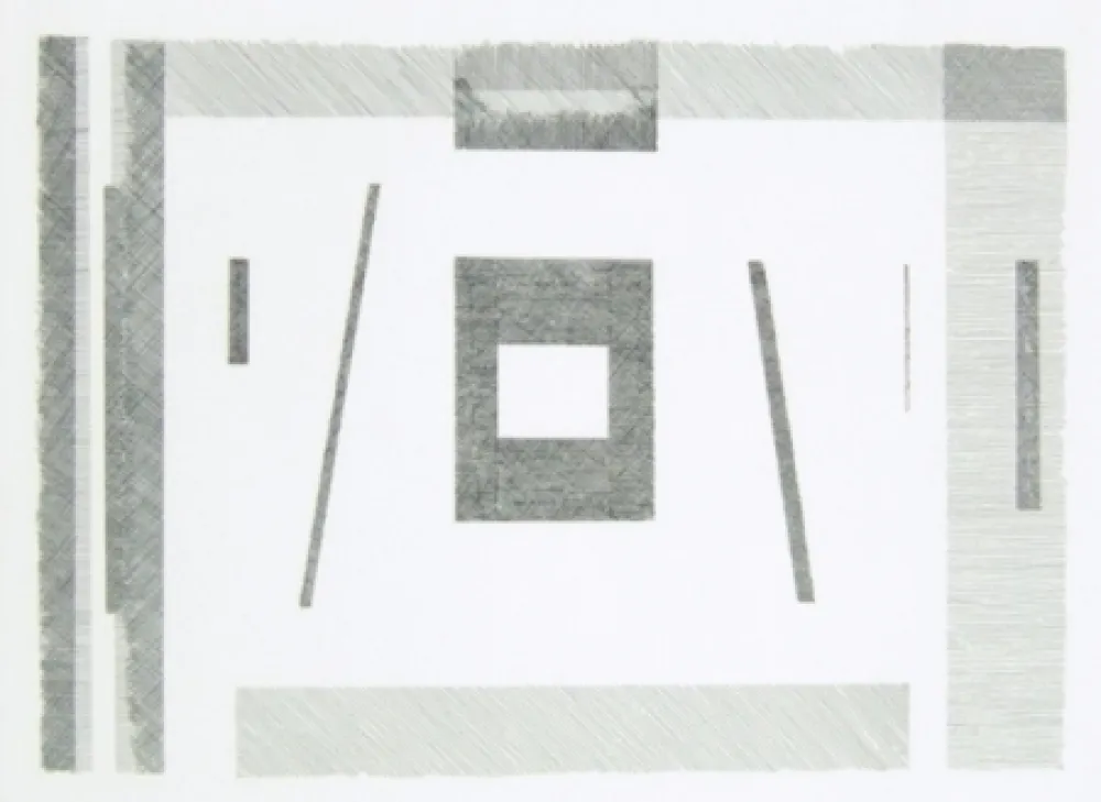 版画 Korompay - Composizione