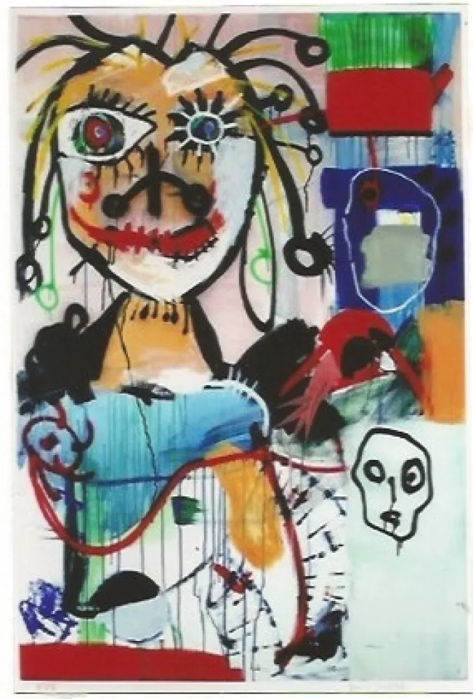 石版画 Kostabi - Joachim