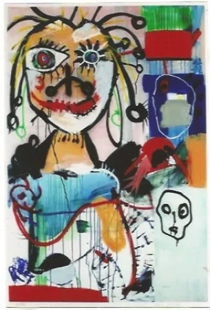 石版画 Kostabi - Joachim