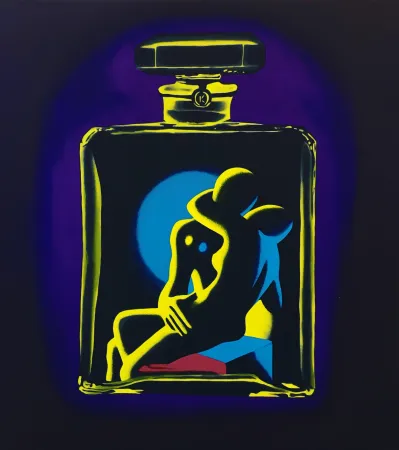 丝网印刷 Kostabi - KOSTABI #5 (PURPLE)