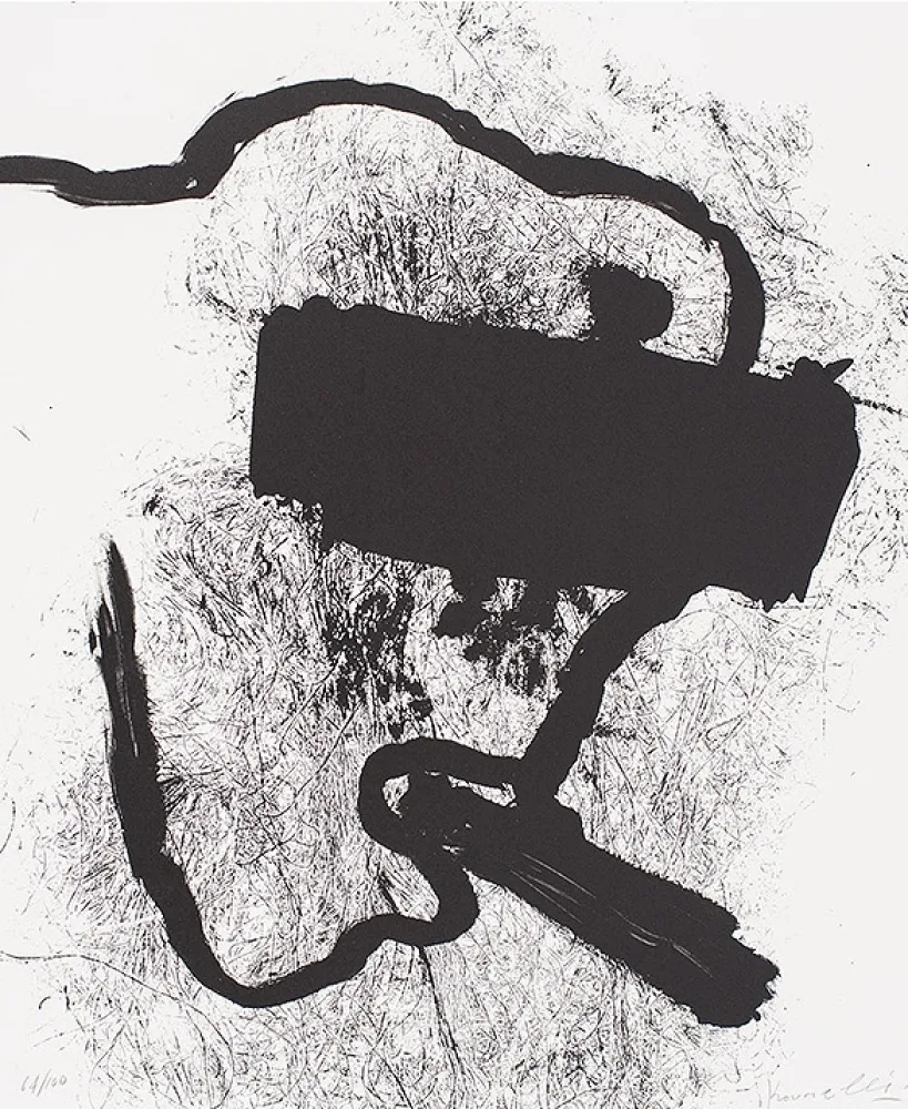 石版画 Kounellis - Composition