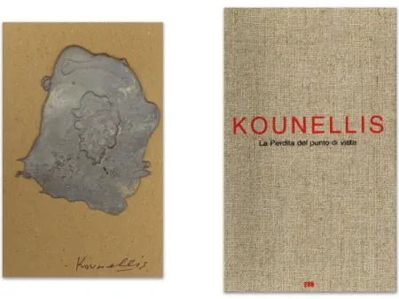 插图书 Kounellis - L'art en écrit