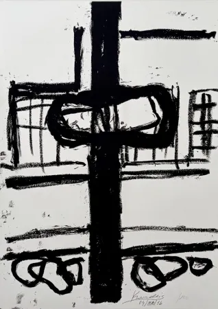 丝网印刷 Kounellis - Opera in ricordo di Mauro Rostagno