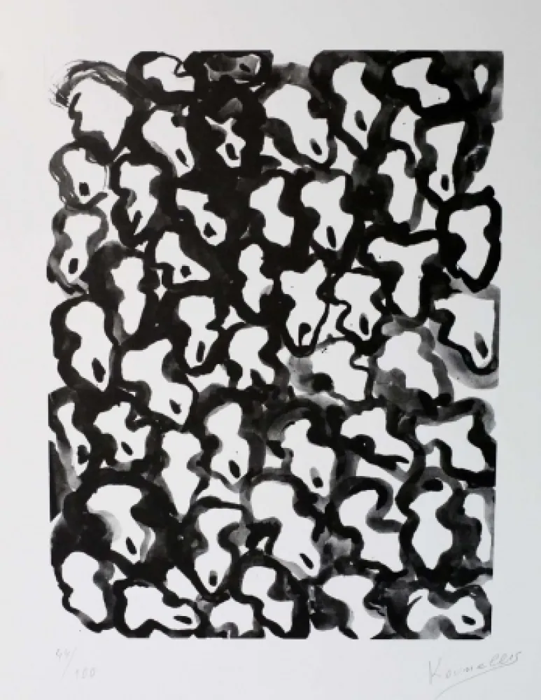 石版画 Kounellis - Untitled