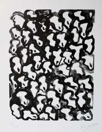 石版画 Kounellis - Untitled