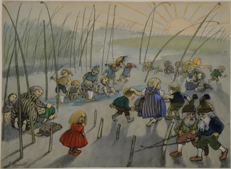 无技术 Kreidolf - Heinzelkinder